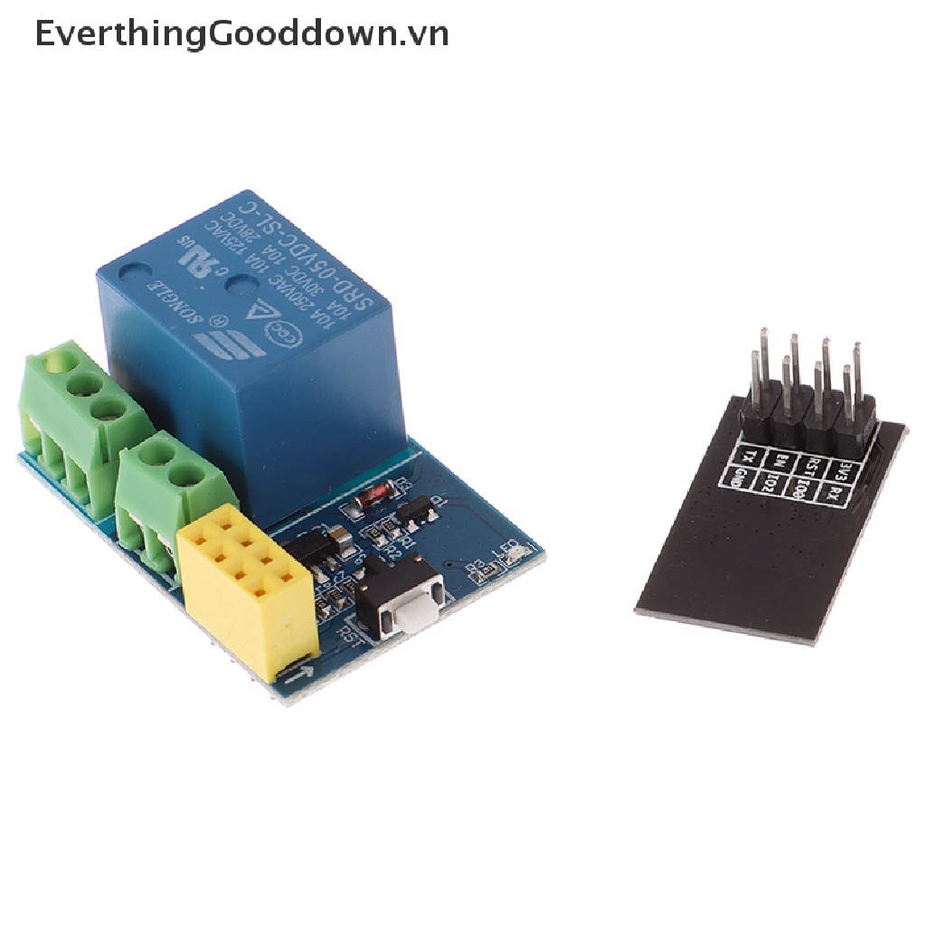 Bộ Rơ Le Điều Khiển Từ Xa ESP8266 ESP-01S + Mô Đun WiFi 5V Chuyên Dụng Cho Gia Đình Thông Minh
