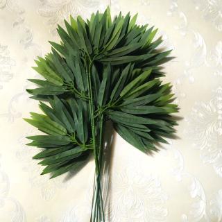 artificial plants bamboo leaves home decoration