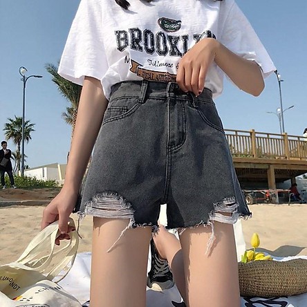 Quần Short Jean Nữ Size 55 -75Kg