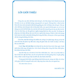 Sách - Tập Viết Chữ Hán (Tái bản)
