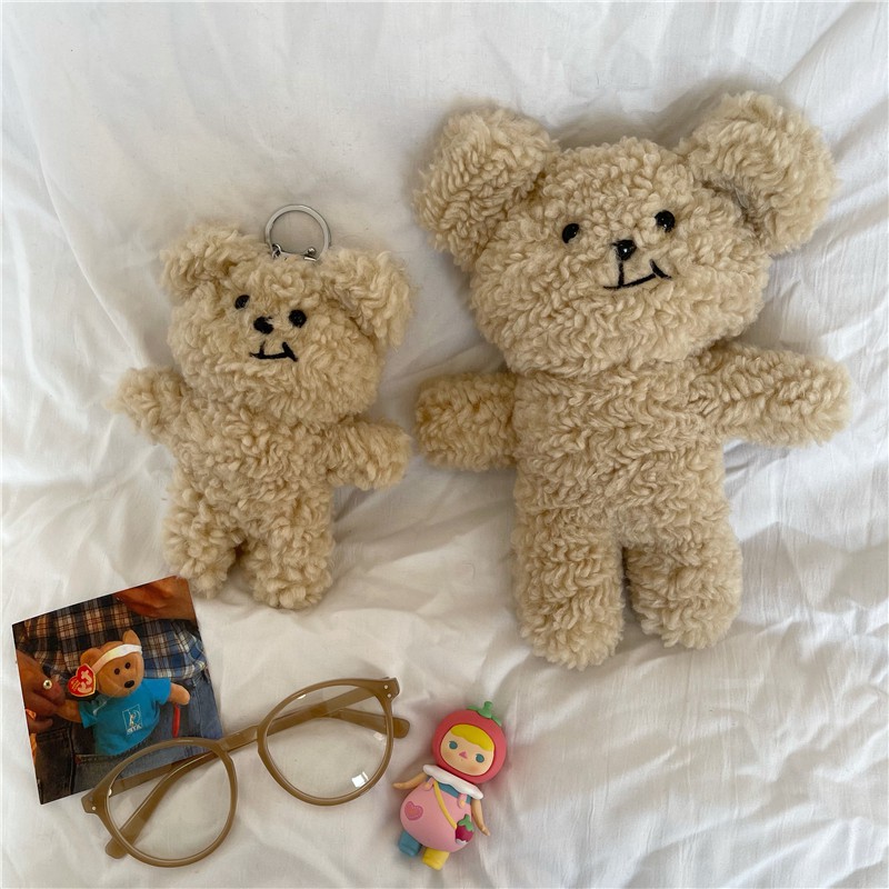 Móc khoá gấu bông gắn balo treo túi ulzzang phụ kiện trang trí chụp ảnh đạo cụ đồ decor chụp ảnh sản phẩm quay tiktok