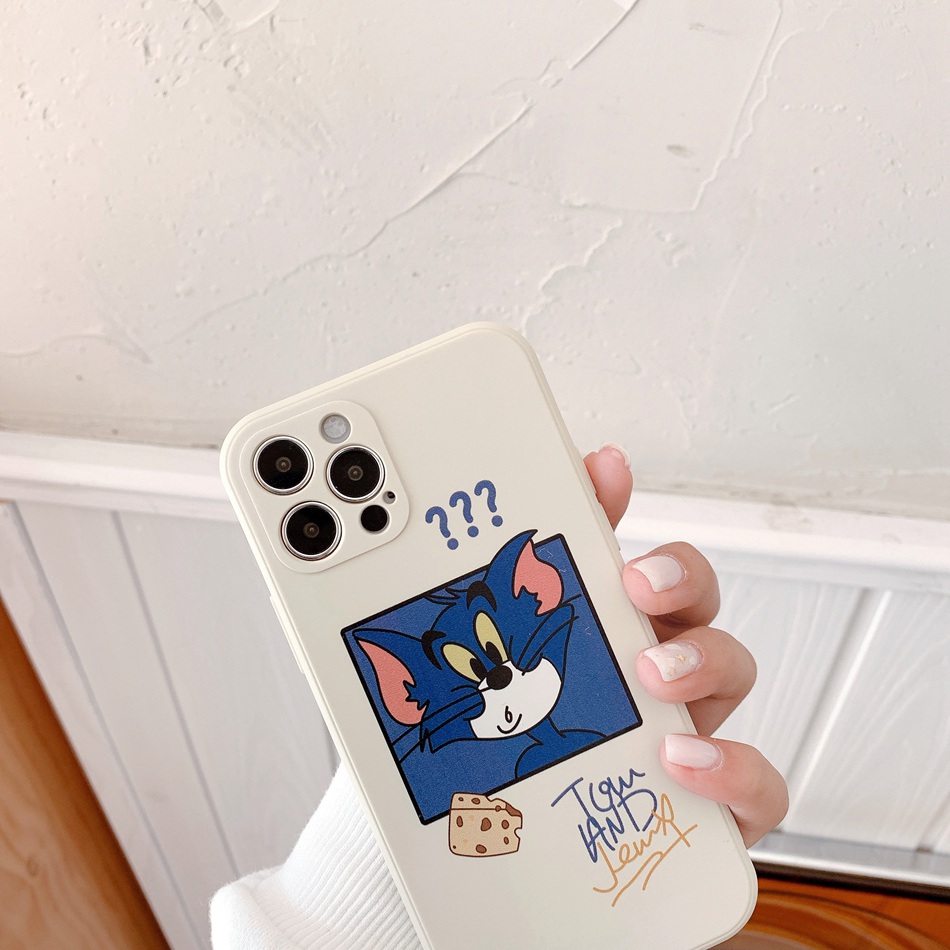 Ốp điện thoại silicone mềm dễ thương dành cho Apple Iphone 11 12 Pro 12pro Max 12mini 7 8 Plus X Xs Max Xr | BigBuy360 - bigbuy360.vn