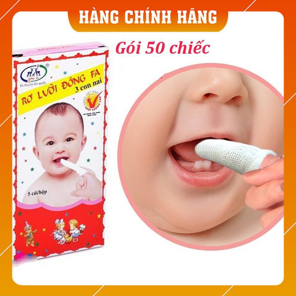 Rơ lưỡi cho bé Đông Fa( gói 50c)