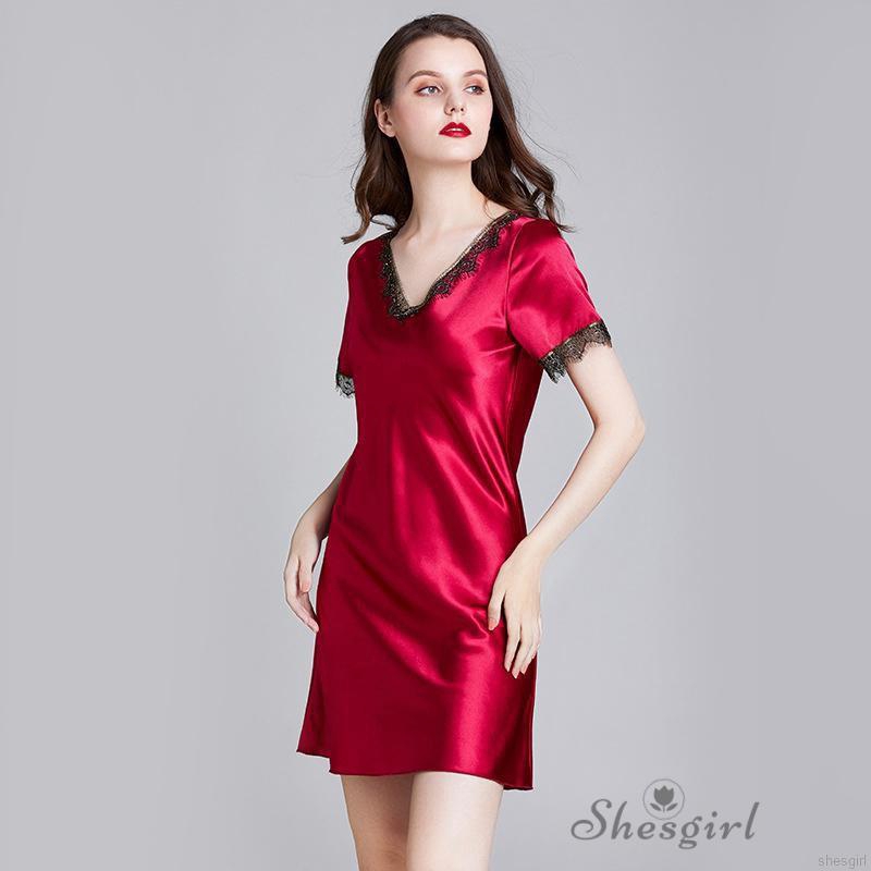Set Đồ Ngủ Pajamas Áo Dây Sát Nách Cổ Chữ V+Quần Dài Cho Nữ #5