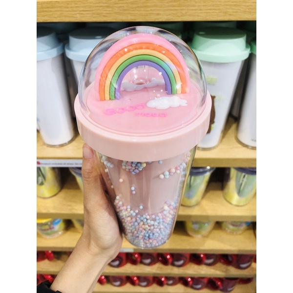 Ly hình cầu vồng cute