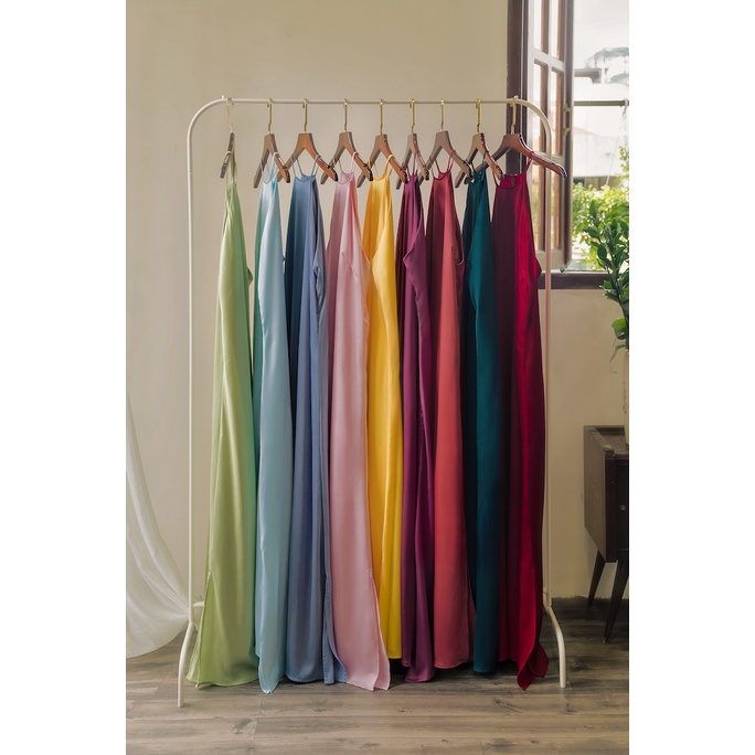 Sumire Store Đầm cổ yếm Sơn Trà - 9 màu