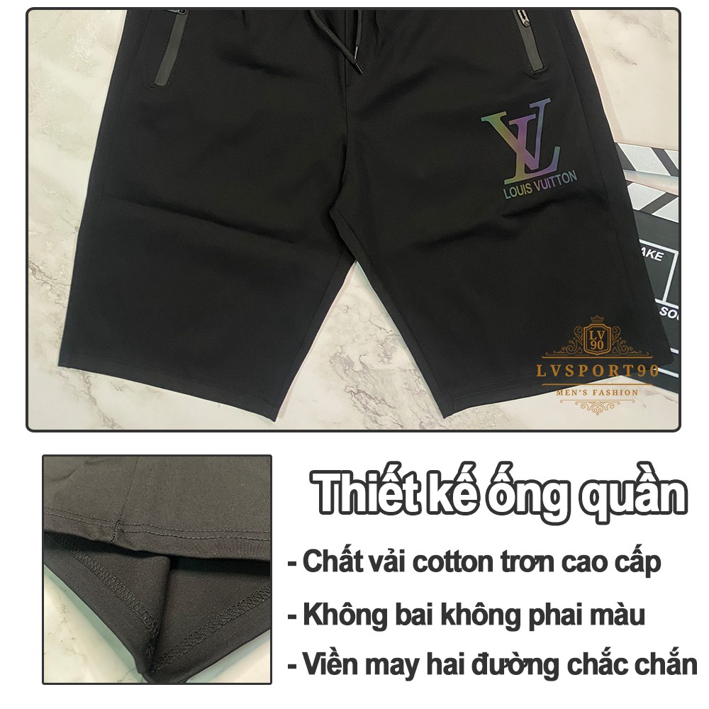 [HOT] Quần đùi phản quang 💎SALE💎 quần sooc nam họa tiết phản quang chạy bộ tập thể dục hoặc mặc nhà cáo cấp LVsport90 | BigBuy360 - bigbuy360.vn