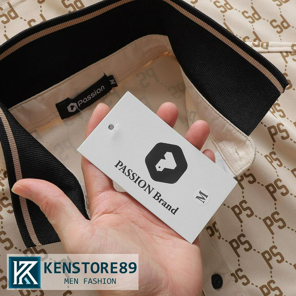 Áo thun nam có cổ polo PS cao cấp KENSTORE89 ATP179