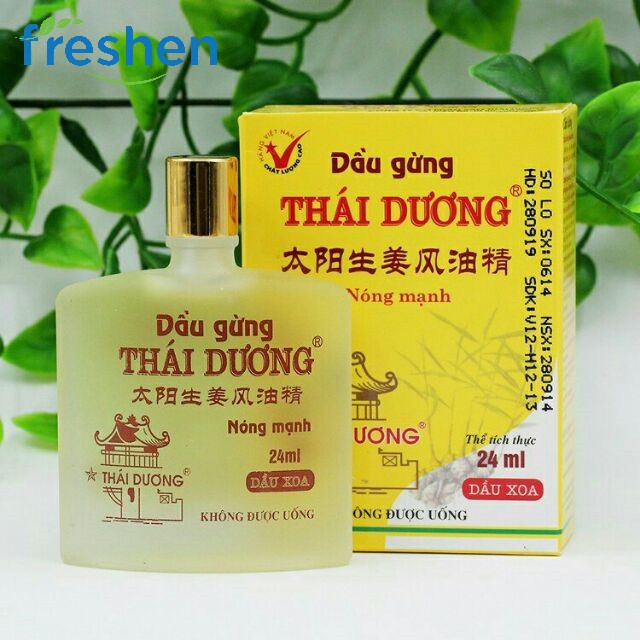 Dầu Gừng Thái Dương 6ml