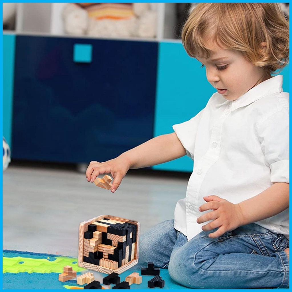 Đồ chơi trẻ em Lắp Ráp 3D Mini 54 T Kích Thích IQ