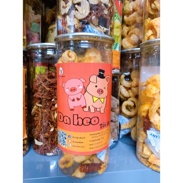[SIÊU NGON] Da heo tỏi ới siêu giòn 160gr | BigBuy360 - bigbuy360.vn