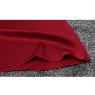 Đầm ngủ 2 dây gợi cảm phi lụa trơn mát TK1198 màu hồng phấn, đỏ đô, đen