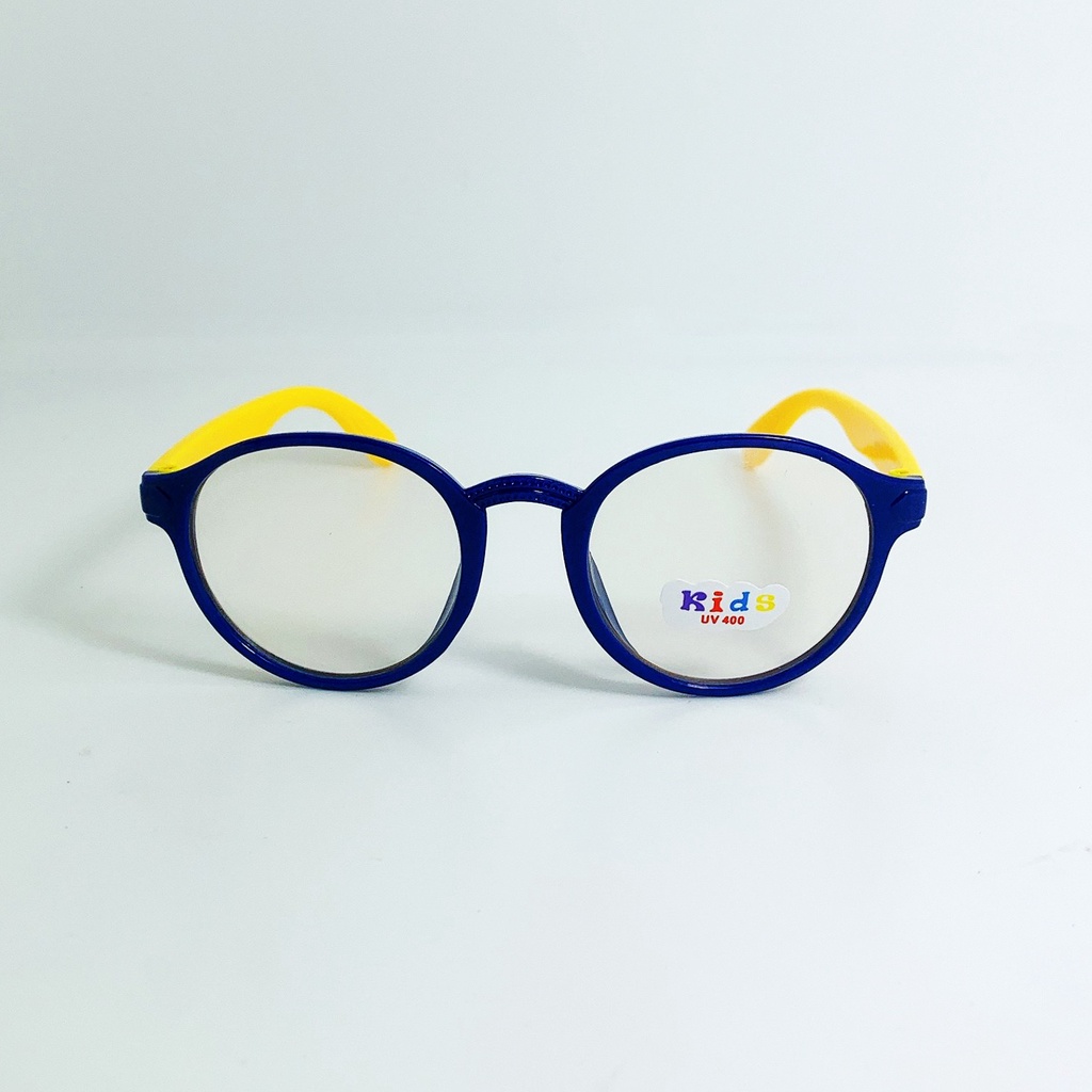 Kính giả cận trẻ em cao cấp JJ5806 gọng nhựa, kiểu kính hình tròn đáng yêu dành cho bé trai và bé gái từ 1 tới 5 tuổi