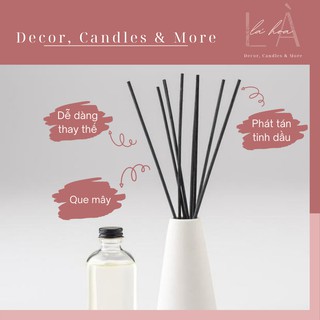 Que Khuếch Tán Tinh Dầu Tỏa Hương Thay Thế