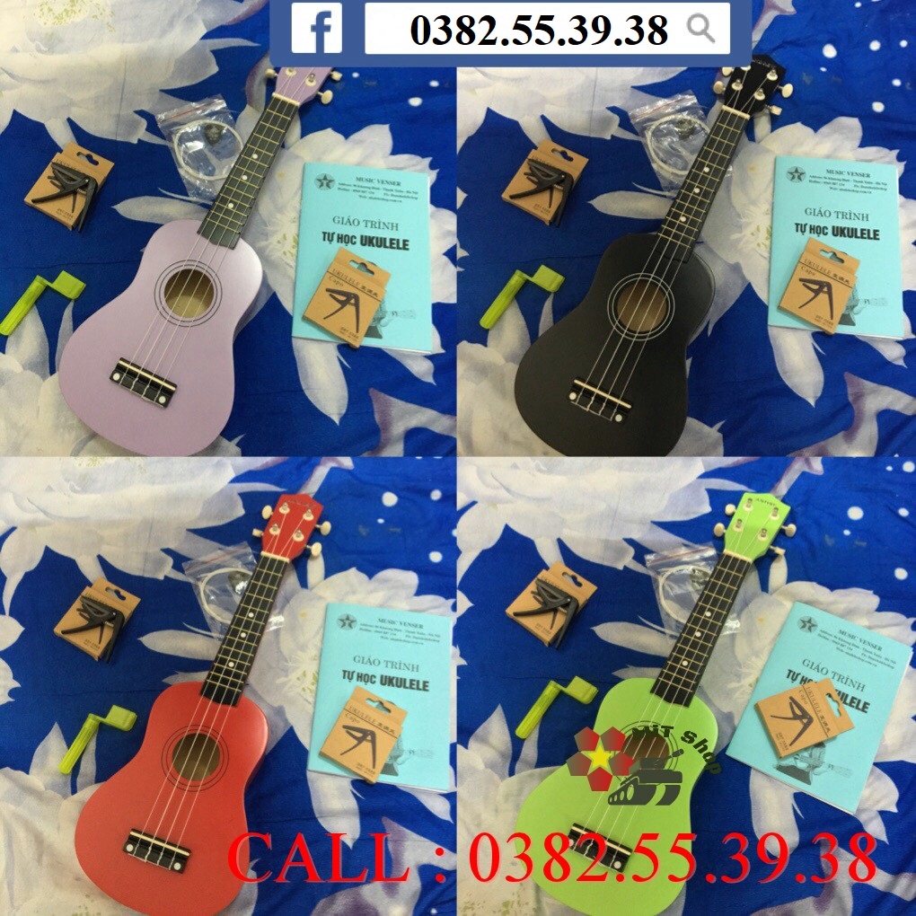 ĐÀN UKULELE SOPRANO 21 INCH GIÁ RẺ FULL MẪU