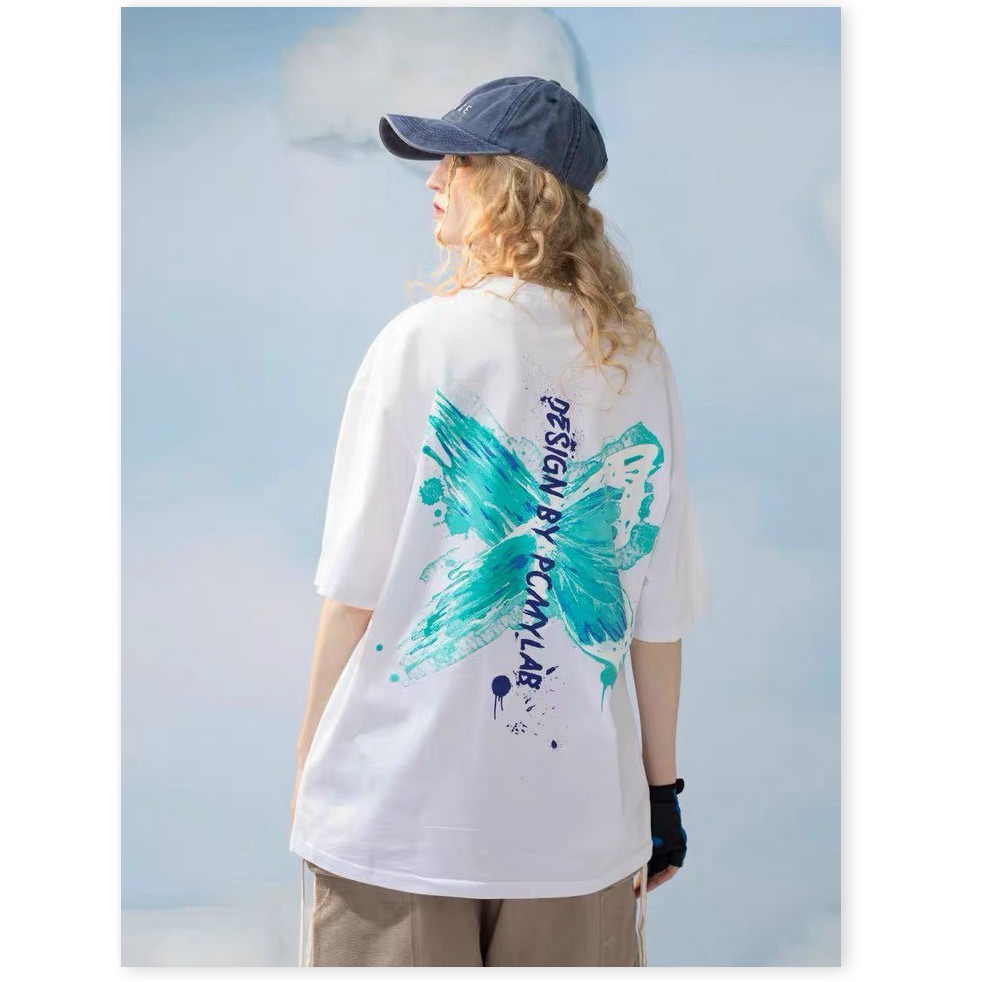 Áo Thun Nữ Form Rộng In Hình Bướm Cực Kute