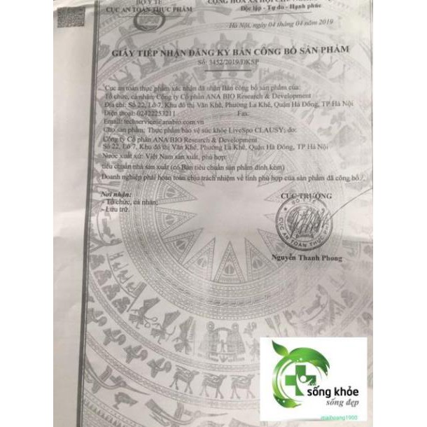 Bào tử lợi khuẩn CLAUSY-Dùng cho trẻ bị rối loạn tiêu hóa, tiêu chảy, phân sống, trẻ dùng nhiều kháng sinh