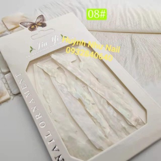 Xà Cừ Trắng Thanh Dài -Mỏng- Sáng