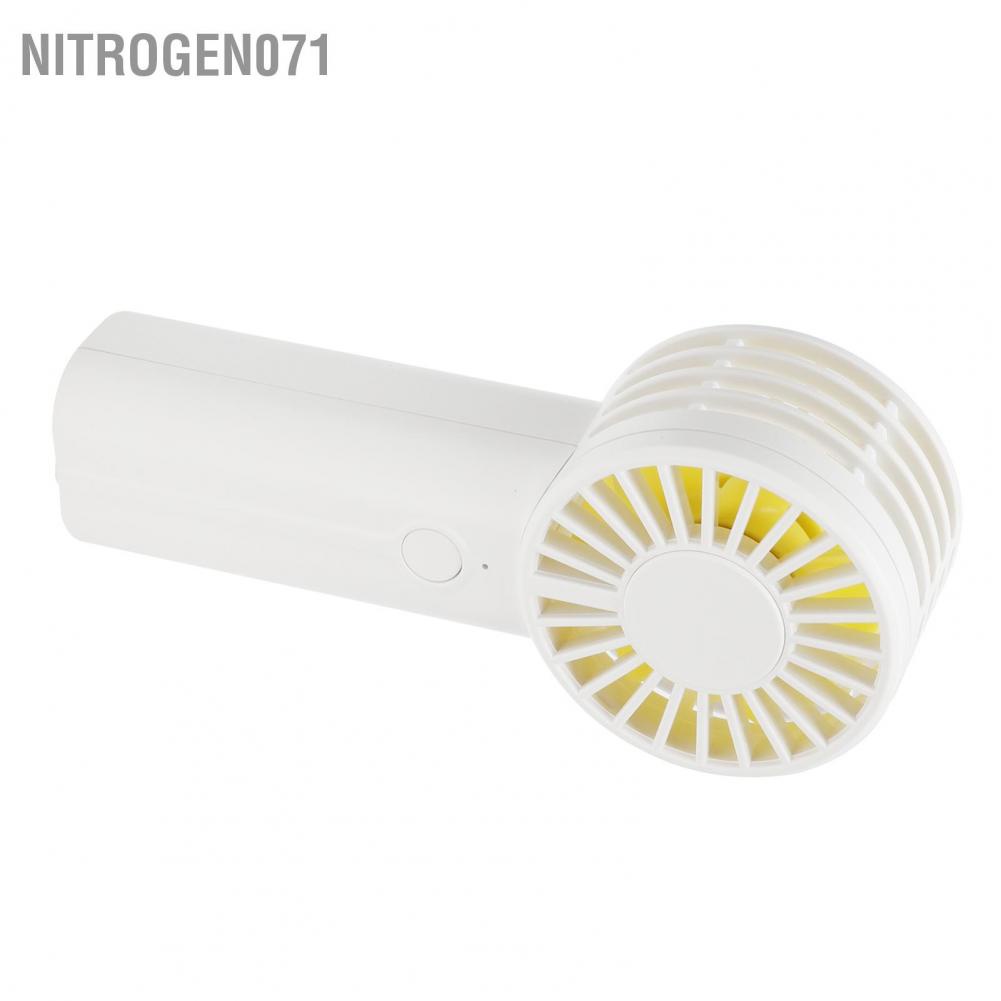 Nitrogen071 Quạt cầm tay mini tích điện sạc USB di động tiện lợi - Hàng chính hãng