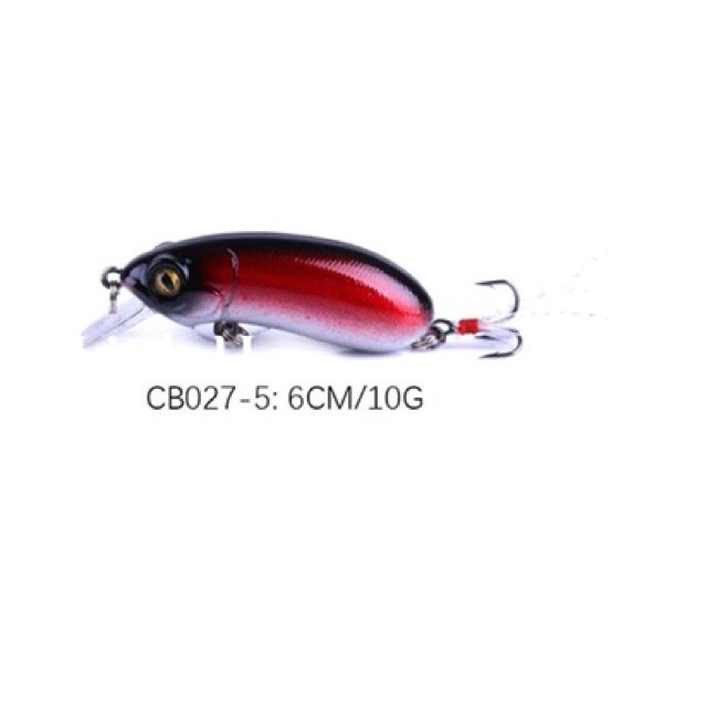 Mồi giả CC50 đủ size y hình 7g lưỡi 3 tiêu nhạy cá đồ câu FISHING_HD