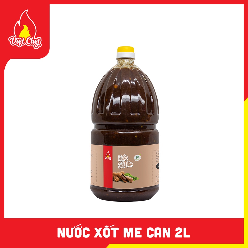 NƯỚC XỐT ME CAN 2L - Gia vị chua ngọt cho các món ăn