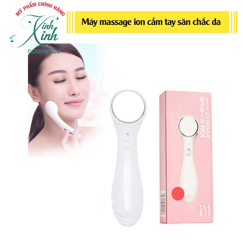 Máy massage ion cầm tay săn chắc phục hồi da