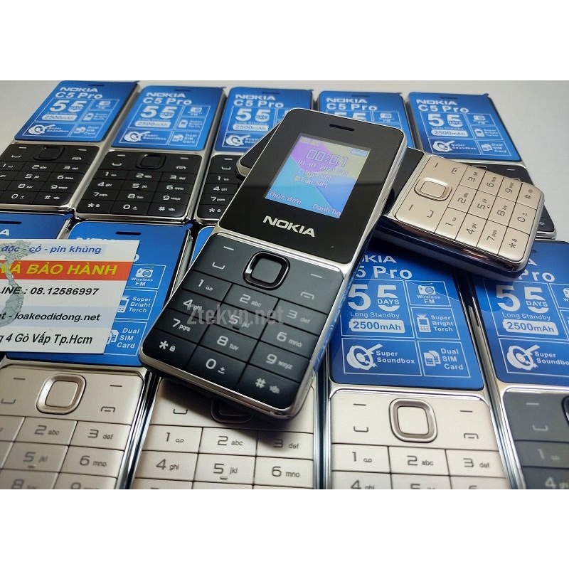 Điện thoại pin khủng giá rẻ Nokia C5-00 (2020) - Bảo hành 12 tháng | BigBuy360 - bigbuy360.vn