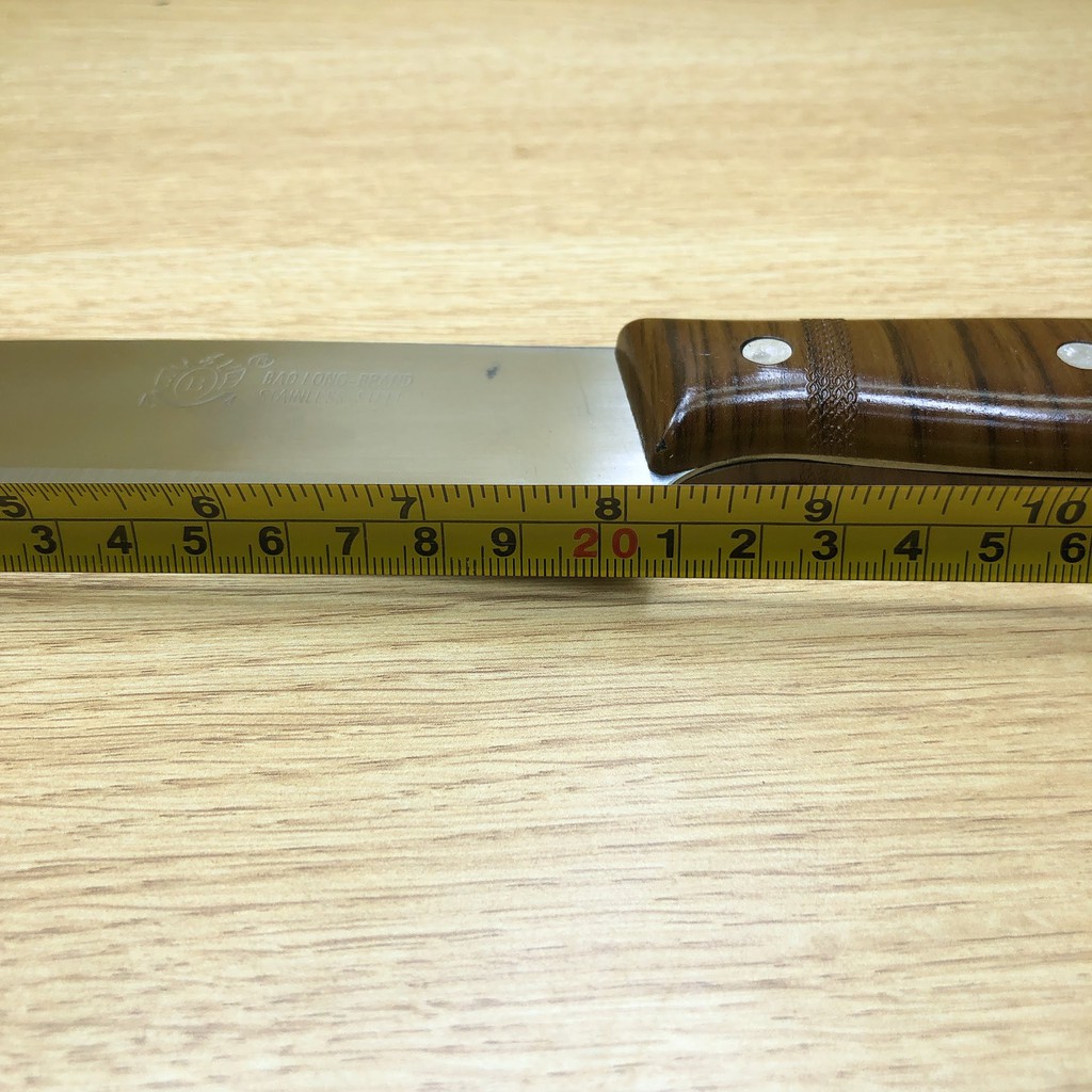Dao thái thịt cán nâu dài 33cm M2T