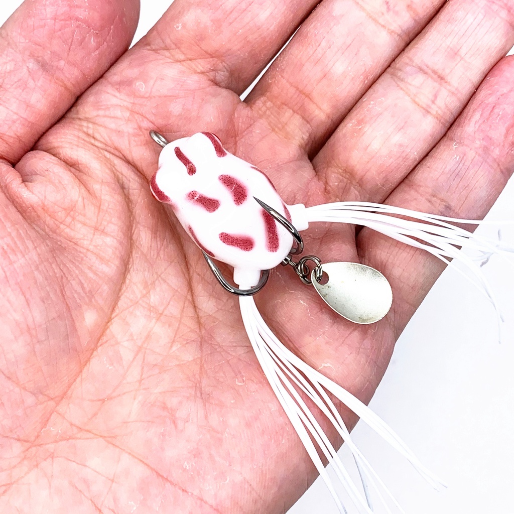 Mồi giả Mồi Câu Cá Giả Hình Con Ếch 2.5cm / 3g Super Frog Lure Mồi giả câu cá lóc/SoftFrog/Fishing Lure