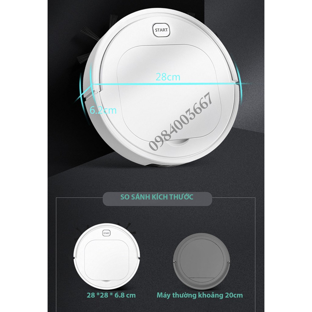 [Mã ELMS5 giảm 7% đơn 300K] Máy hút bụi_Robot hút bụi thông minh_ Lực hút mạnh_Pin khoẻ_Cảm biến siêu nhạy | BigBuy360 - bigbuy360.vn