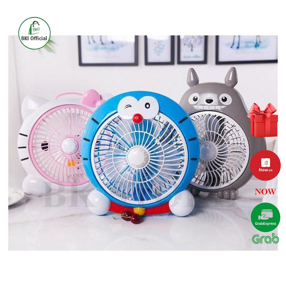 Quạt Mini 3 Cánh Để Bàn Hình Các Con Thú Xinh Xắn Ngộ Nghĩnh