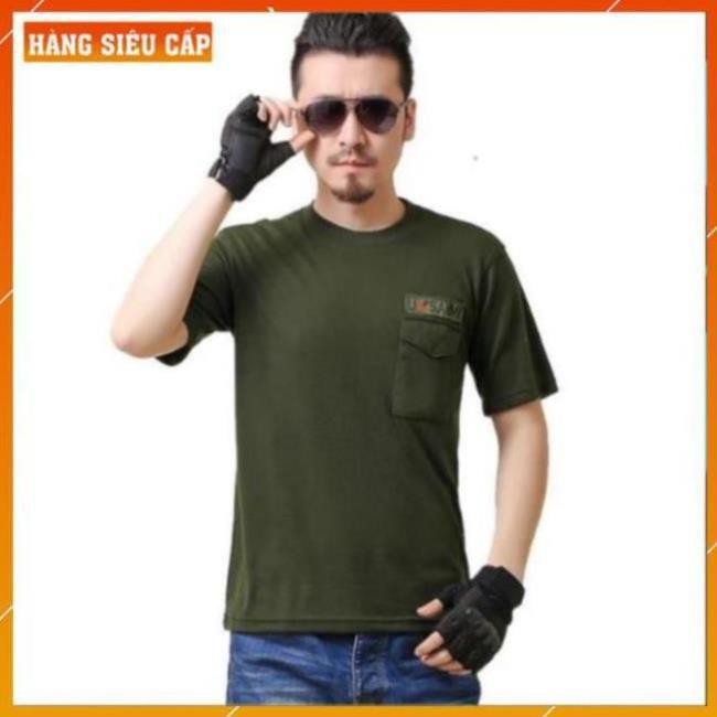 [FreeShip – hàng Auth]  Áo Thun Nam Lính Mỹ US ARMY - Áo Phông Nam cotton Quân Đội Rằn Ri  ཾ