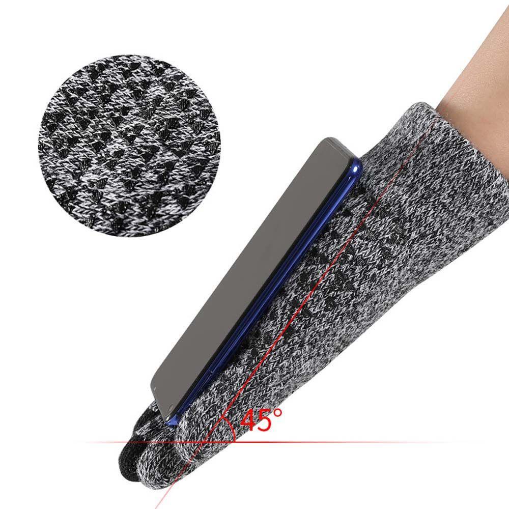 1 Găng Tay Len Hở Ngón Mềm Mại Cho Nam Và Nữ