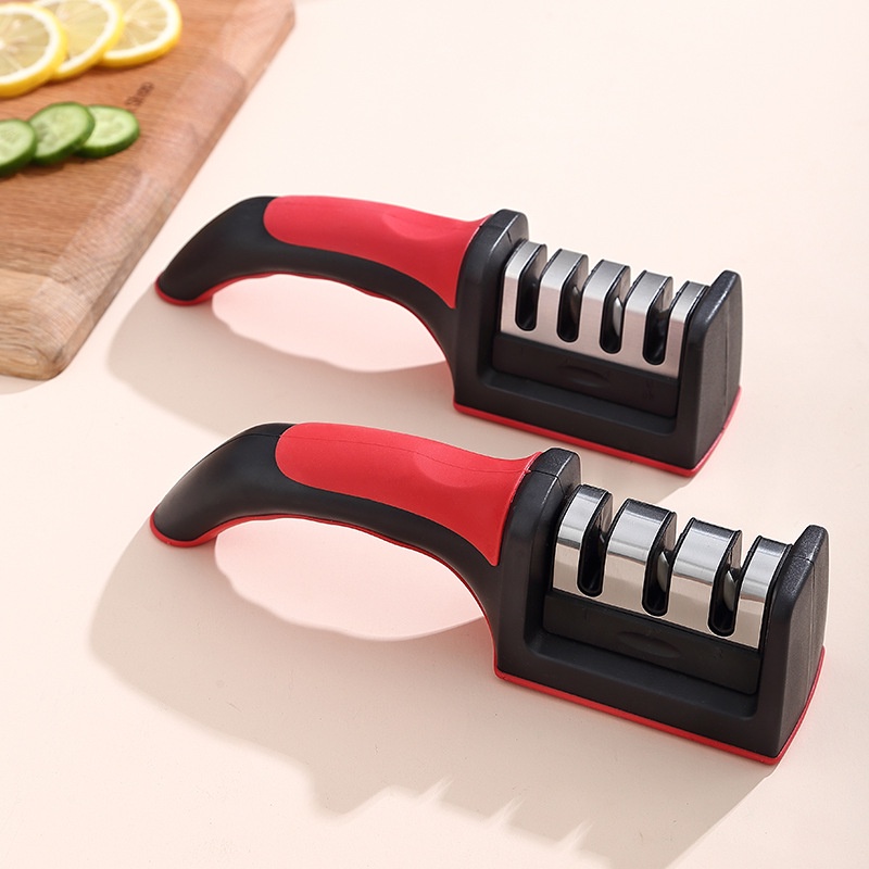 Dụng Cụ Mài Dao 3 Rãnh Cầm Tay Siêu Bén