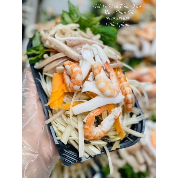 GỎI NGÓ SEN TÔM/THỊT