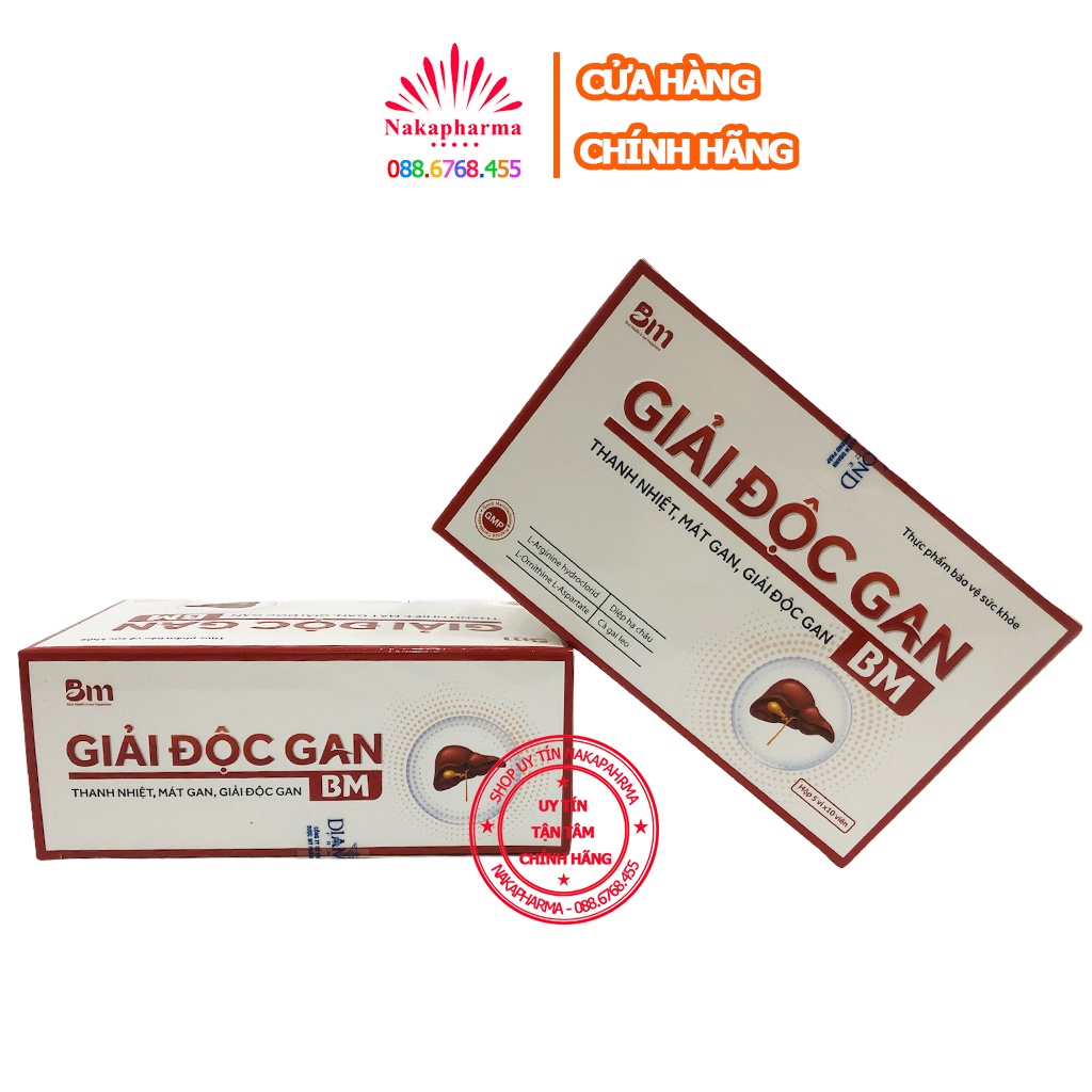 Giải Độc Gan BM  – Giúp thanh nhiệt, mát gan, hỗ trợ tăng cường chức năng gan