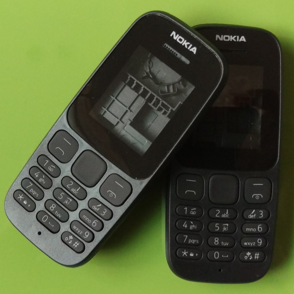 Bộ Vỏ dành Cho Nokia 105_2017 1 sim + Tặng Bàn Phím Zin Kèm Theo