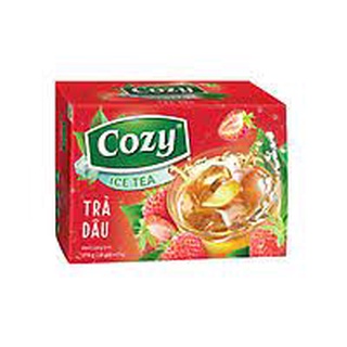 Trà CoZy Dâu Hòa Tan 240g ( 16 gói×15g)