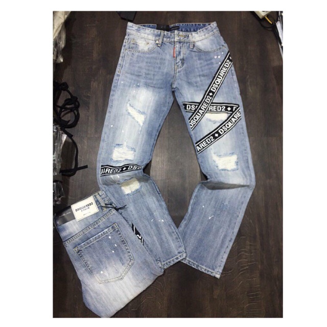 Quần jeans nam ống suông a3
