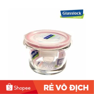 Hộp đựng thủy tinh GLASSLOCK tròn 165ml MCCB016