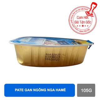 [Date 03.2023] Pate gan ngỗng Nga HAMÉ (HỘP 105G)