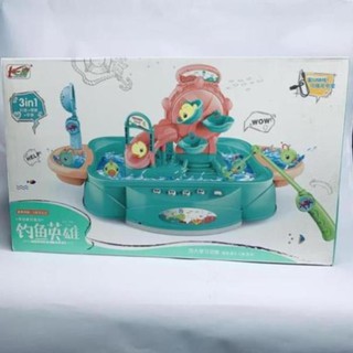 Đồ chơi câu cá kèm cầu trượt 3in1 a0344 - sibso