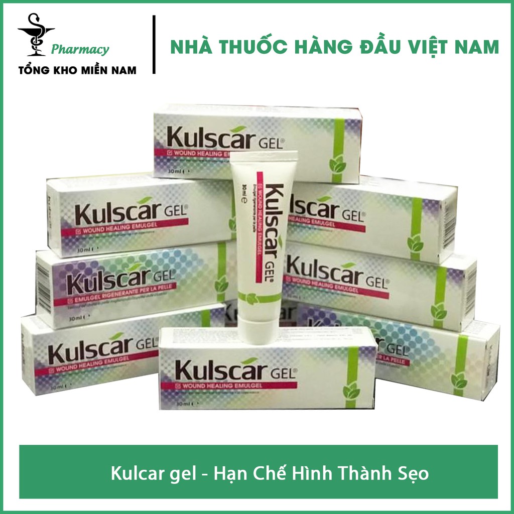 Kulcar gel - Hỗ Trợ Điều Trị Vết Thương Hở & Hạn Chế Hình Thành Sẹo – Tuýp 30ml – Tổng Kho MiềnNam