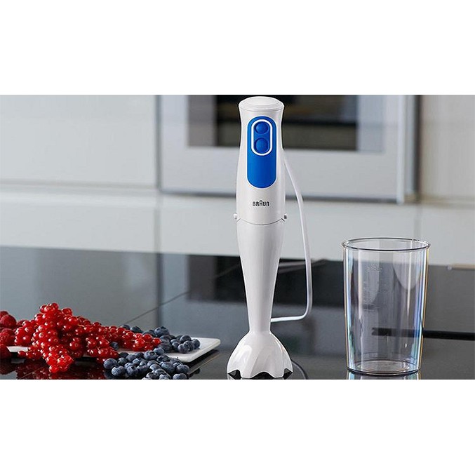 Máy xay cầm tay Braun MQ3000 Smoothie-Chất lượng Đức-Công suất 700W,đầu xay bằng nhựa, đa chức năng