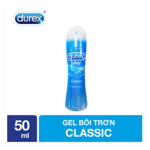 Gel bôi trơn DUREX PLAY CLASSIC chai 50ml - LÀM CÔ BÉ TRỞ LÊN MỀM MẠI HƠN