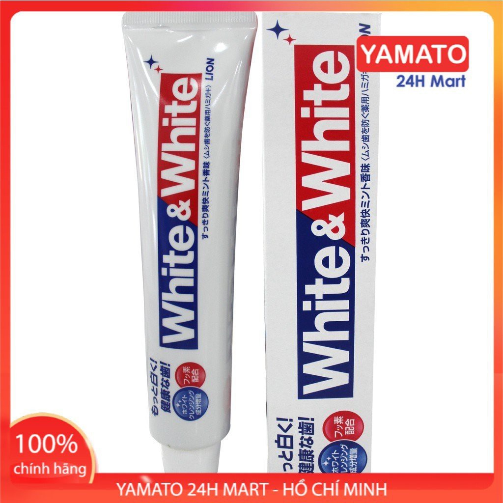 Kem Đánh Răng White & White 150g Nhật Bản