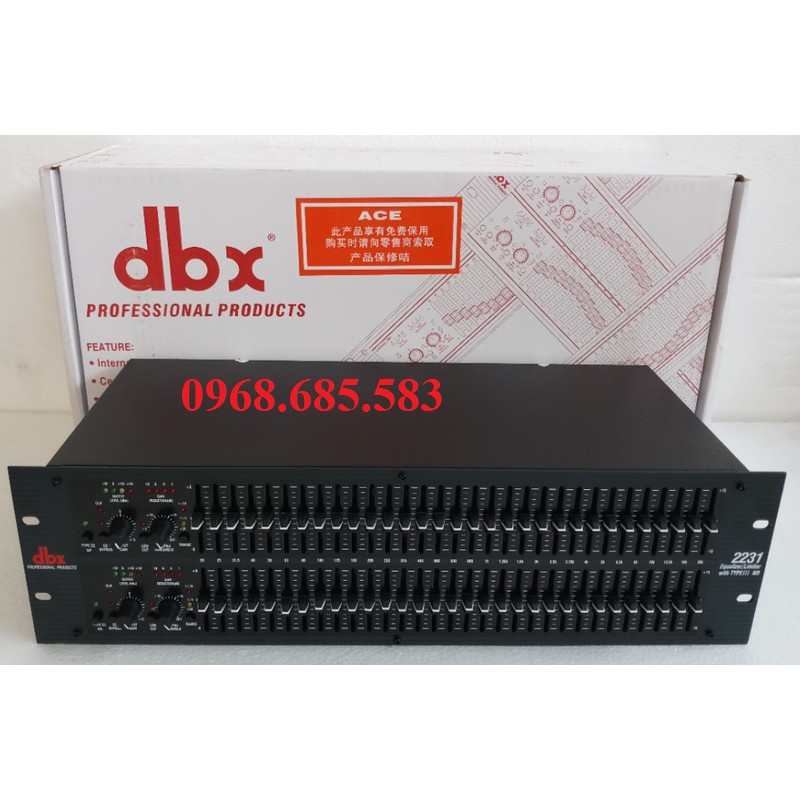 LỌC ÂM DBX 2231 LOAI 1 CAO CẤP