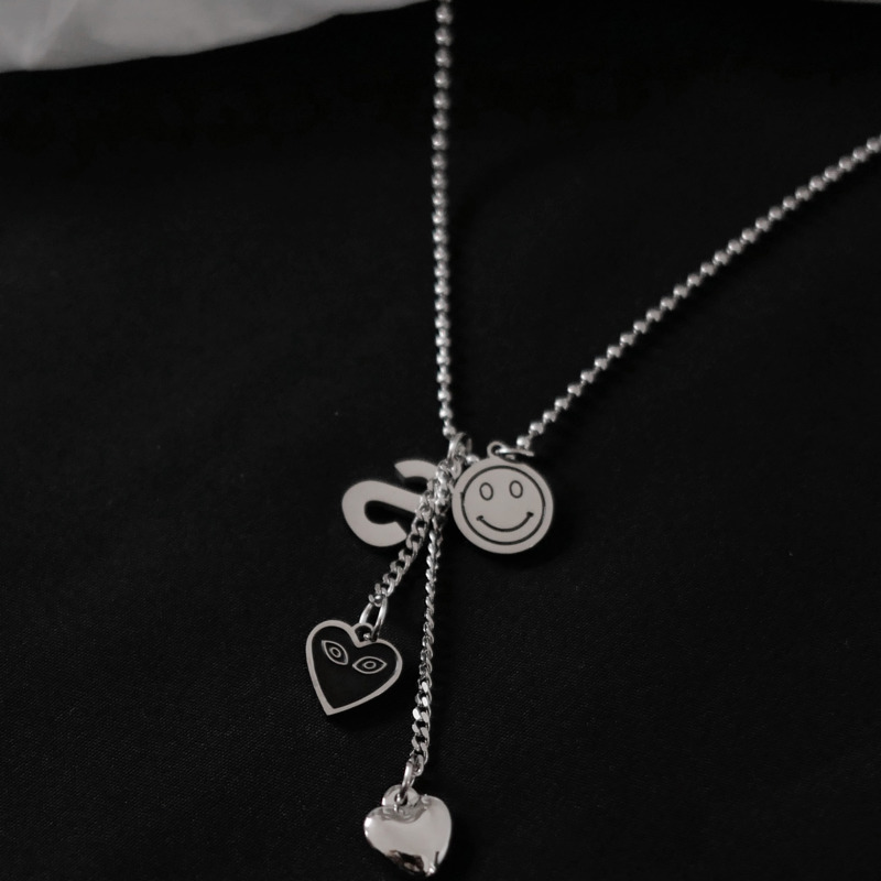 vòng cổ Mặt Chữ Love Phong Cách Hiphop