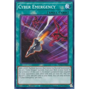 Thẻ bài Yugioh - TCG - Cyber Emergency / SDCS-EN025'