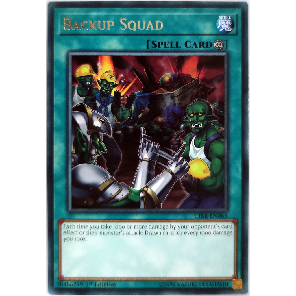 [Thẻ Yugioh] Backup Squad |EN| Rare